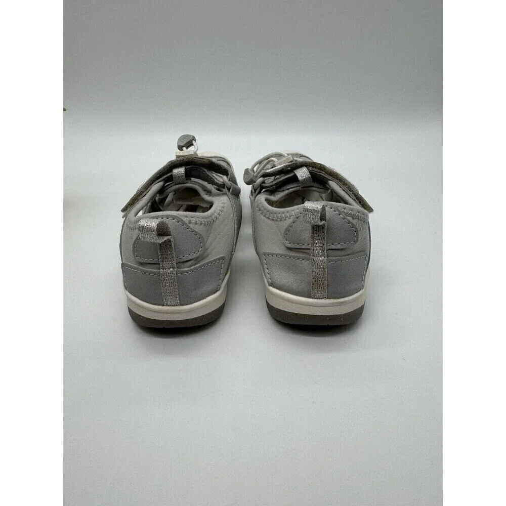 KEEN silver glitter moxie sandals water shoes kids size 13